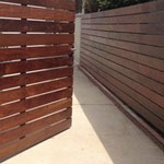Staining and Painting Fences