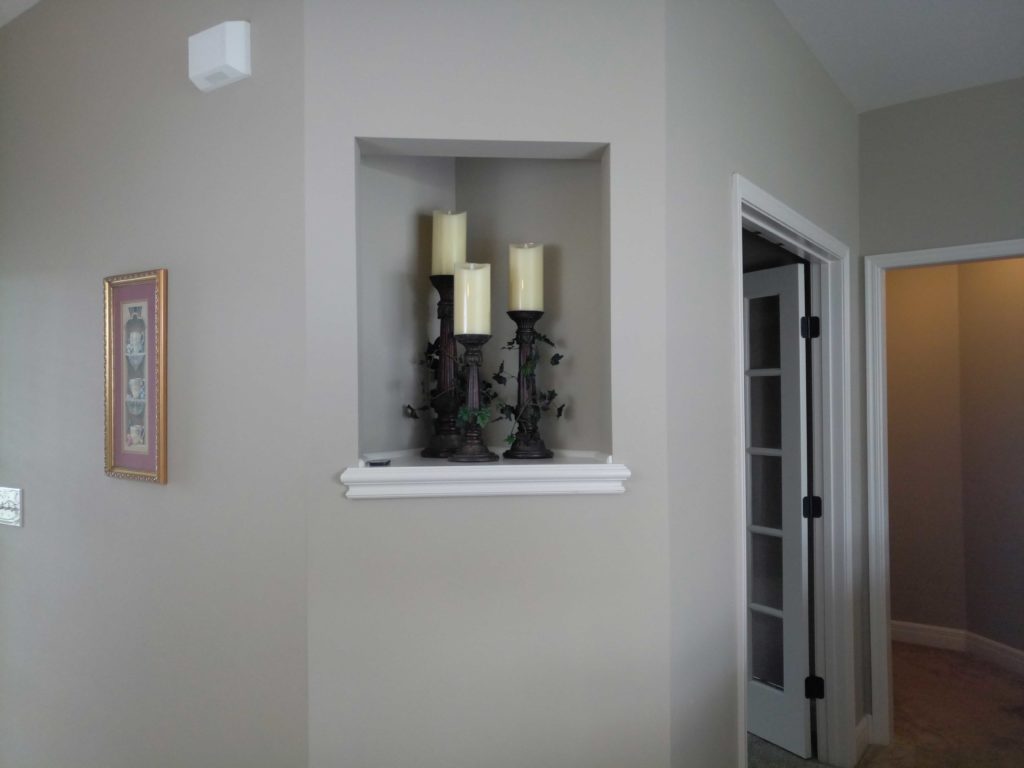 Painted Entryway, Entryway Painted